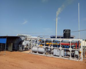 Waste Tire to Fuel Oil Pyrolysis Plant in Sri Lanka